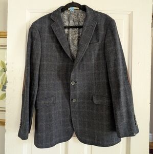 Joe By Joseph Abboud Wool Plaid Sports Coat / Blazer - 40
